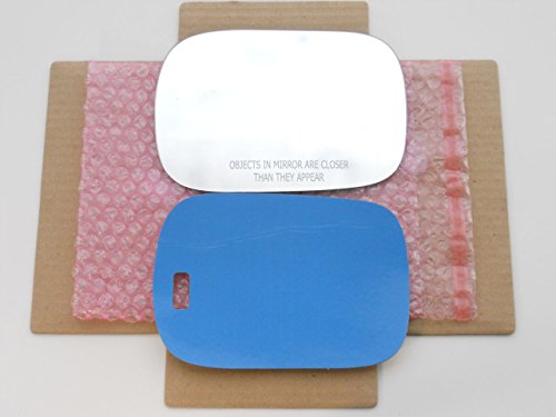 New Replacement Mirror Glass with FULL SIZE ADHESIVE for Volvo V70 XC70 XC90 Passenger Side View Right RH