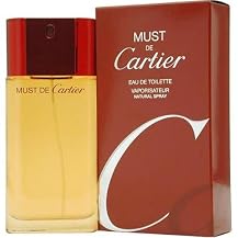 Women's Must de Cartier by Cartier Eau de Toilette Spray - 3.4 oz.