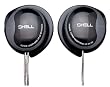 Aiwa HP-EC101 Ear Clip Headphones (Black/Carbon Color)