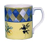 Royal Doulton Carmina 12-Ounce Mug, Lemons/Olives