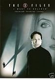 X-Files I Want to Believe 2008 Comic Con promo card XF-SDCC