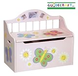Guidecraft Butterfly Toy Box