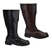 CAPTAIN-105, Men's Costume or Halloween Pirate Boots in Black or Brown