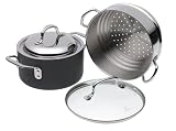  : Calphalon Commercial Nonstick Collector's Edition 2-1/2-Quart Saucepot with Lid & Steamer Insert