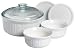 CorningWare French White 6-Piece Cooking and Baking Set
