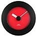 Timekeeper Products LLC 10-Inch Round Black and Red Wall Clock