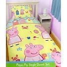 Childrens/Kids Peppa Pig Quilt/Duvet Cover Bedding Set