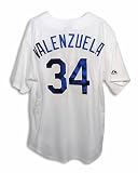 Autographed Fernando Valenzuela Los Angeles Dodgers White Majestic Jersey