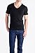 COMFORTABLE CLUB Men's Modal Slimfit T-Shirt/Undershirt V-Neck (Medium, Monaco Blue)