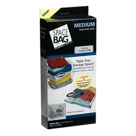 ITW Space Bag BRS-8225 Vacuum-Seal Storage Bags, Set of 2, Medium