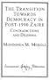 The  Transition Towards Democracy in Post-1990 Zaire