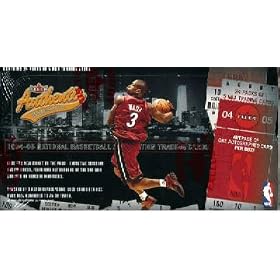2004 05 Fleer Authentix Basketball Cards Hobby Box (24 packs/box)