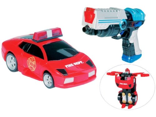 Pistolet et voiture transfromables - Figurines - Partner