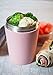 MIRA Lunch Jar, Vacuum Insulated, Stainless Steel, 15oz, Pink