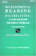 Developmental Reading Disabilities:: Language-Based Treatment Approach (Clinical Competence Series)