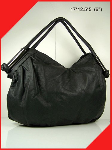 women handbag purse valentine's gift tote hobo Black bag