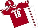 Oklahoma Sooners Youth NCAA Team Helmet and Uniform Set
