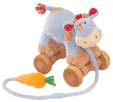 Childrens Toyshop  Toys : Gund Tippy Cow Pull Toy  6"