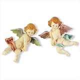 Alabastrite Cherub Wall Plaque