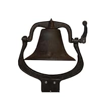 Cajun Cookware Large Cast Iron Dinner Bell