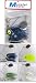 Dolphins Monster Mauler Spinner Bait - Green Speckled
