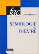 S�miologie du th��tre