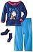 Bon Bebe Baby Boys' Rock Star Top, Pant, and Socks Set