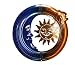 Next Innovations Medium Blue Copper Sun & Moon Spinner