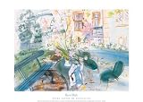 Notre Maison de Montsaunes Fine Art Poster Print by Raoul Dufy, 28x22