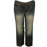 Mens Levi's 518 Regular Wash Casual Denim Jeans - Waist: 35