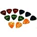 Plektren Pearloid Celluloid 0.46-1.20mm 12er Set
