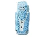 41XJIgjPKXL. SL160  Naztech Boa Case   Medium and Larger Bar Phones   Cal Comp / Kyocera / Motorola / Nokia / Samsung   Baby Blue
