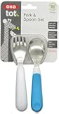 OXO Tot Training Fork & Spoon Set- Aqua