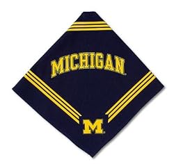 Michigan University NCAA Dog Bandana Size M/L