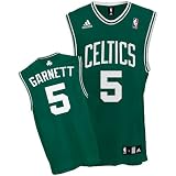 Kevin Garnett #5 Boston Celtics Kids / Youth Green & White Replica Road Jersey
