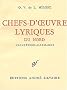 Chefs-d'oeuvre lyriques du Nord : Angleterre-Allemagne