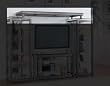 Dark Gray Bridge By Coaster Furniture