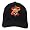 Black Skull Ribbon Cap
