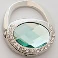 August Birthstone (Peridot) Foldable Handbag Hook'