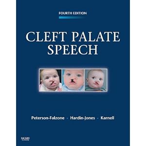 Click here to buy Cleft Palate Speech by Sally J. Peterson-Falzone PhD, Mary A. Hardin-Jones PhD, and Michael P. Karnell PhD.