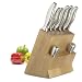 Master Class Six Piece Knife Set with Hachoir & Oak Style Block