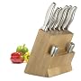 Master Class Six Piece Knife Set with Hachoir & Oak Style Block