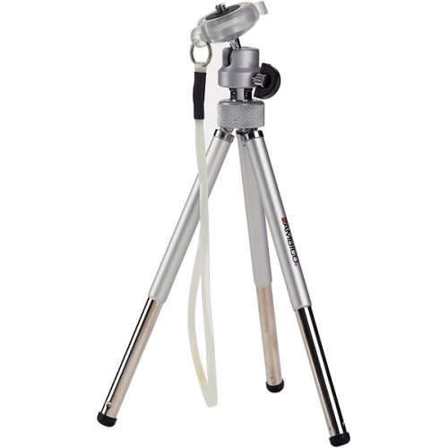 Low-profile Travel Tripod with 2-WAY Panhead