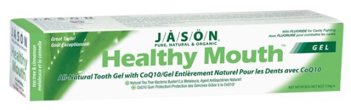 Jason Healthy Mouth Plus CoQ10 Fluoride Gel Toothpaste, Tea Tree, Clove and Cinnamon,... by Jason Natural Cosmetics