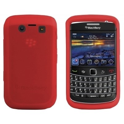 Logotrans Standard Series Silikon H&uuml;lle f&uuml;r Blackberry 9700 Bold 2 rot