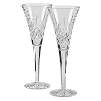 Waterford Lismore Toasting Flutes, Set of 2