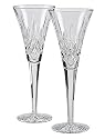 Waterford Lismore Toasting Flutes, Set of 2