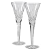 Waterford Lismore Toasting Flutes, Set of 2
