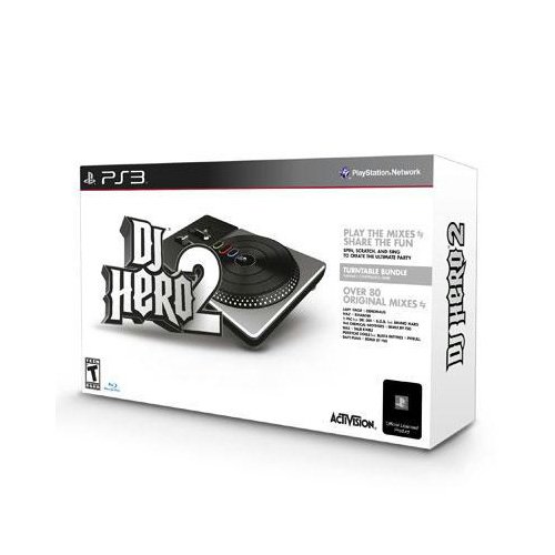 New Activision Blizzard Dj Hero 2 Bundle Entertainment Complete Product Standard Playstation 3