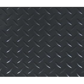 G-Floor Garage Shop Floor Coverings - 10ft. x 24ft., Diamond Design, Midnight Black, Model#... by Better Life Technology